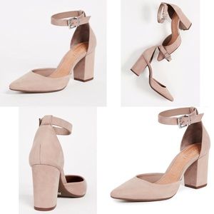 SCHUTZ Lonara Ankle Strap Pumps